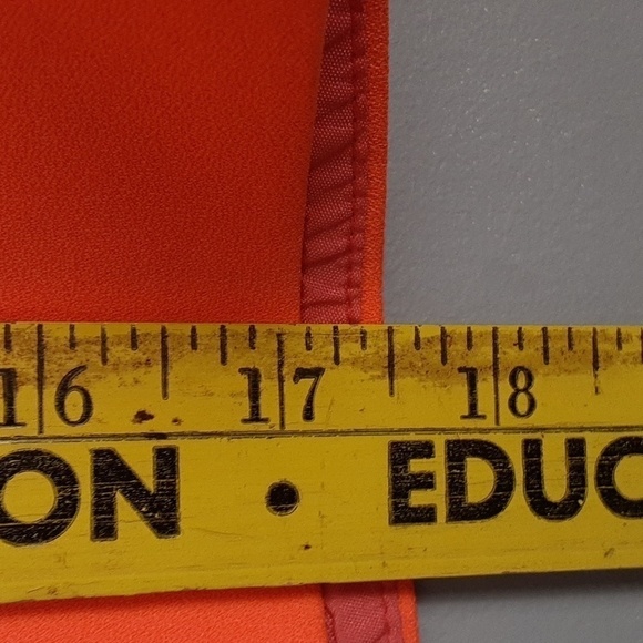 J. CREW A-line Fluted Tangerine Mini Dress - Picture 6 of 10